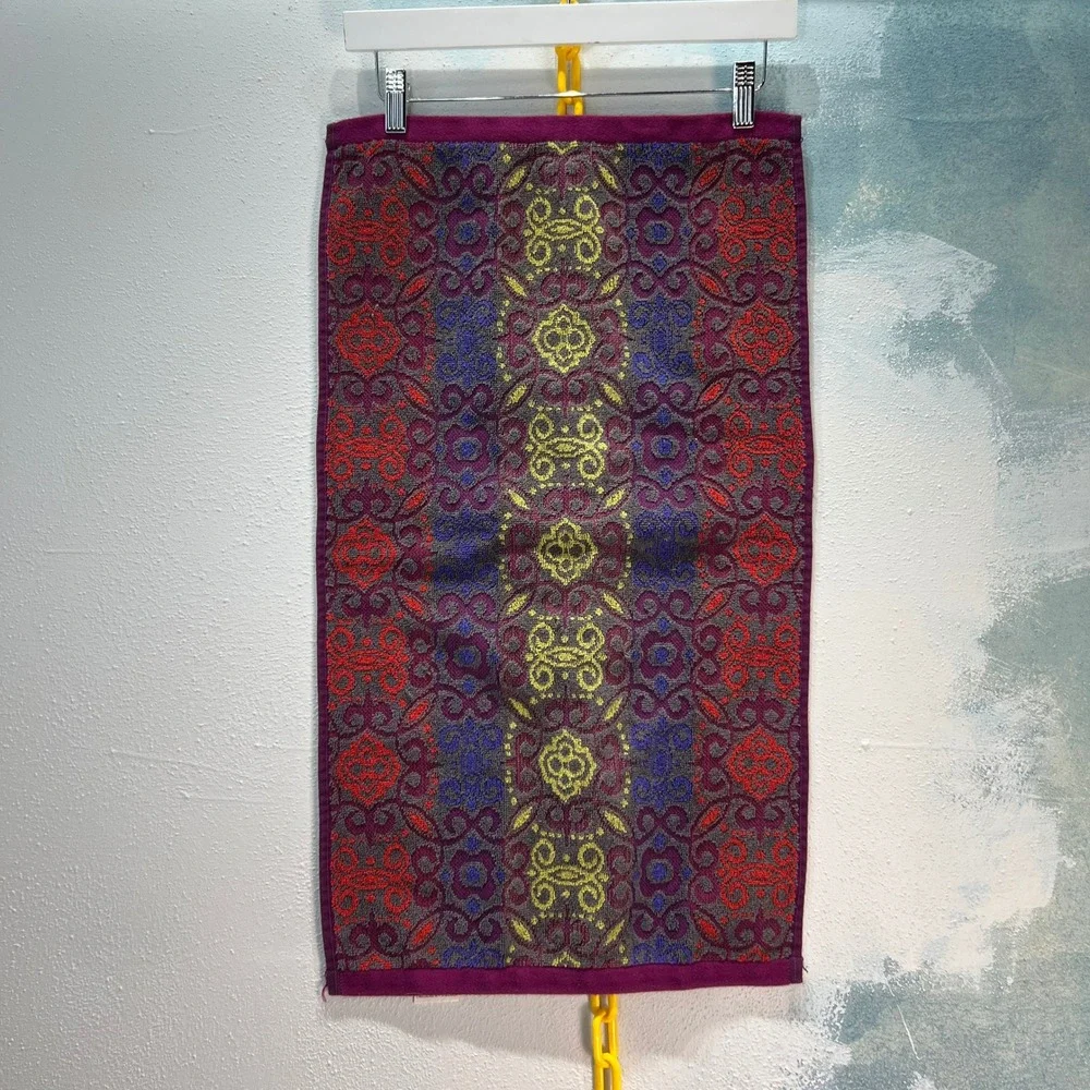 World Market Kitchen Hand Towel Boho‎ Medallion Damask 16x28